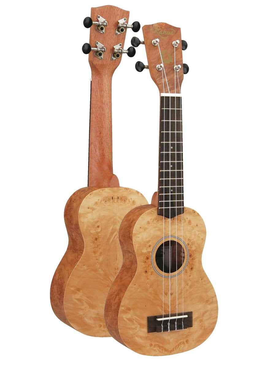 21 Soprano Burl Maple Ukulele