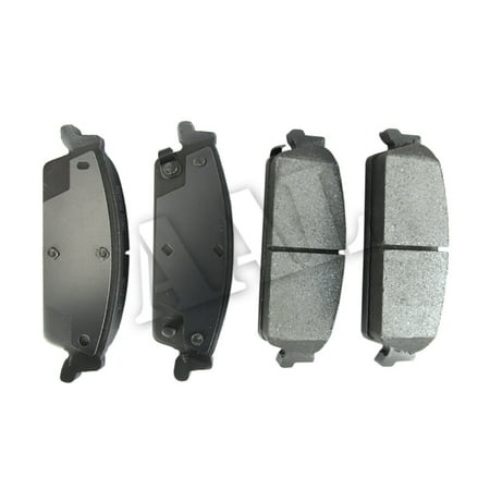 AAL Premium Ceramic Rear BRAKE PADS For 2007 2008 CHEVROLET YUKON XL 1500 (Complete set 4