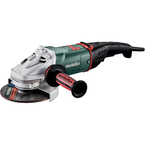 Metabo 7In Angle Grinder With Brake Non-Locking Paddle Electronics