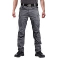 thumbnail image 1 of Hiwise Pantalones tácticos Ripstop para hombre, pantalones cargo elásticos resistentes al agua, pantalones de trabajo de senderismo EDC ligeros y duraderos, 1 of 4