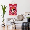 thumbnail image 6 of The Powerpuff Girls Wooden Shaft Hanging Poster Home Decor Poster Wall Art Painting For Living Room Bedroom 36"X24", 6 of 7