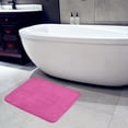 thumbnail image 3 of XZNGL Pillow Cases Coral Velvet Memory Cotton Mat Bathroom Absorbent Non-Slip Carpet 3 Pcs/Set, 3 of 3