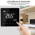 thumbnail image 2 of WiFi Smart Thermostat,LCD Touch Screen Temperature Controller, Digital 7 Days Programmable Manual Home Thermostat for Home and Office(water heating), 2 of 8