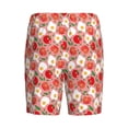 thumbnail image 2 of Lsque Tomatoes Mens Sleep Pajama Shorts,Short Pajama Pants, Cotton Ultra-Soft Knit-Medium, 2 of 9