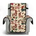 thumbnail image 6 of TSOVTHRID Dachshund Dog Christmas Tree Print Recliner Slipcovers, Non Slip Sofa Cover Furniture Protector, Easy to Install Recliner Chair Cover ,Washable Recliner Slipcovers for Christmas Decor, 6 of 7
