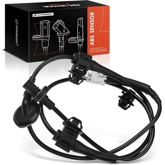 A-Premium ABS Wheel Speed Sensor Compatible with Mazda Models - CX-7 2007-2012 AWD, CX-9 2009-2010 FWD - Rear Right Passenger Side, Replace# EG23-43-71YC, EG234371YC