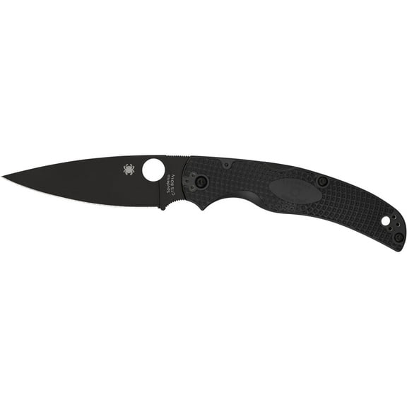 Spyderco Knives Spyderco Native Chief Lightweight Folding Knife FRN 4.02in Black DLC Blade SPC244PBBK