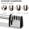 thumbnail image 3 of Afiladores de Cuchillos, Accesorios Profesionales 4 en 1 para Cuchillos de Cocina de Chef, Herramienta para Afilar Cuchillas y Tijeras de Cocina., 3 of 5