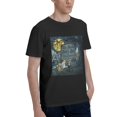 thumbnail image 2 of Sturgill Simpson Lively Men's Cotton Short Sleeve T-Shirt Crew Neck Top Black X-Large, 2 of 5
