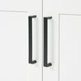 thumbnail image 5 of Ariel Hepburn 43 In. Right Offset Oval Sink Vanity With White Quartz Countertop In White, 5 of 10
