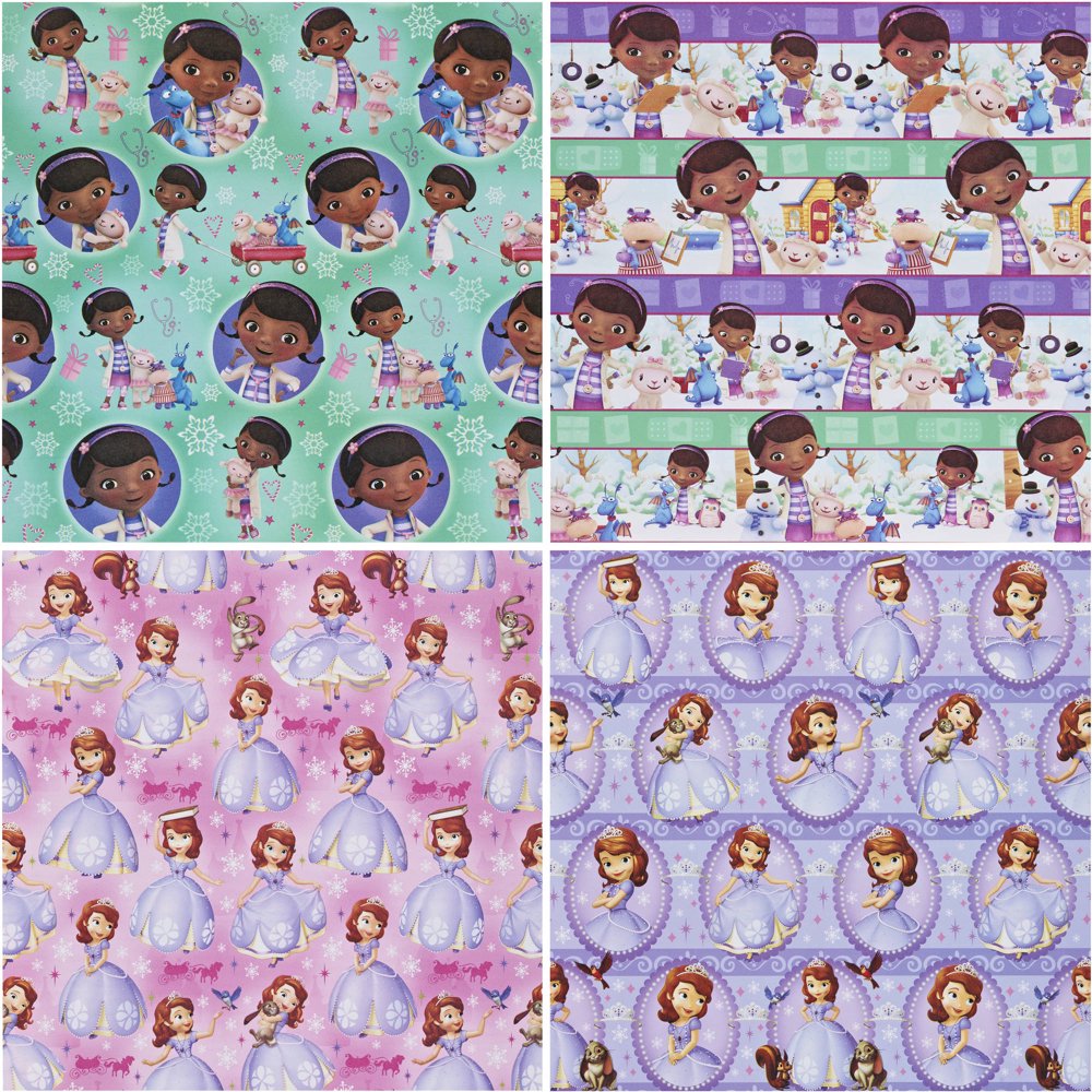 Doc Mcstuffins Christmas Wrapping Paper 