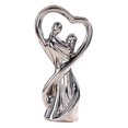 thumbnail image 4 of Estatuilla de pareja Colección de estatuas de pareja Escultura de amantes Adorno del día de San Valentín para el día de San Valentín Oficina Niños , argén Macarena Estatua de pareja, 4 of 8