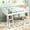 White, variant on White Twin Low Loft Bed of Wood with Ladder Placement Freedom / Bed with High Guardrails and Handrails for Bedroom