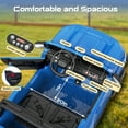thumbnail image 6 of East doll 24 Volt Power Ride on Toys Car for Big Kids, Licensed Chevrolet 2 Seater Ride-on UTV Cars, 24V Ride ons, 800W Motor, Remote Control, 2-5MPH, Electric Car, Blue, 6 of 6
