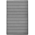 thumbnail image 7 of Microdry CoreTex Memory Foam Bath Mat with GripTex Base, 21"x34", Charcoal, 7 of 7