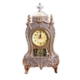 thumbnail image 1 of Vintage Table Analog Display Clock with Songs Wall Mountable Home Decor gift, 1 of 4