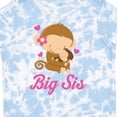 thumbnail image 4 of Inktastic Big Sis Monkeys Girls Toddler T-Shirt, 4 of 5
