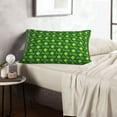thumbnail image 6 of Naloa Happy St. Patrick's Day Pillowcase, Cool Pillowcase, Lightweight, Breathable, Skin Friendly Pillowcase, Hidden Zipper (No pillow core)-16"x24", 6 of 6