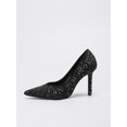 thumbnail image 3 of On feet & in love Women's Rhinestone Pointed Toe Stiletto Pumps - Sparkly Crystal Studded Dress Heels for Evening Party, 3 of 7