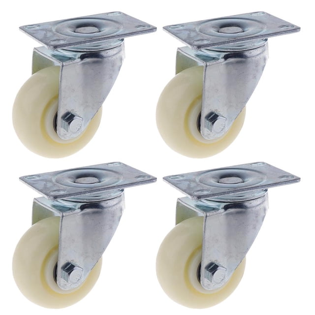 Paquete de 4 piezas Yotijar ruedas giratorias de 3 pulgadas PP licencia giratoria 90 kg 200