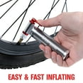 thumbnail image 4 of Inflador Mini bomba de bicicleta, inflador de CO2, bicicleta de montaña, bomba de neumáticos para Pr WEST BIKING Inflador, 4 of 7