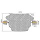 thumbnail image 4 of Winter Car Windshield Snow Cover Portable Front Windscreen Protective Cover, 4 of 4