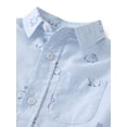 thumbnail image 2 of The Children's Place Baby & Toddler Boys Short Sleeve Printed Button Up Shirt, Sizes 6M-5T, 2 of 3