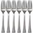 thumbnail image 3 of Lillian Tablesettings 48-Count Premium Plastic Fork, Silver, 3 of 4