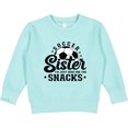 thumbnail image 2 of Inktastic Soccer Sister I'm Just Here for the Snacks Toddler Sweatshirt, 2 of 4