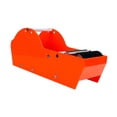 thumbnail image 1 of jinwen Water Activated Tape Dispenser Cutter Portable Compact Gummed Tape Dispenser Orange, 1 of 9