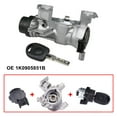 thumbnail image 2 of Ignition Switch With Lock Cylinder Key For VW Golf SEAT 1K0905851B, 2 of 12