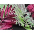 thumbnail image 5 of oneOone Rayon Pink Fabric Leaves Craft Projects Decor Fabric Printed By The Yard 56 Inch Wide-Z2, 5 of 5