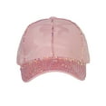 thumbnail image 2 of Top Headwear Glitter Stud Baseball Cap - Pink, 2 of 4