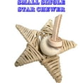 thumbnail image 5 of 3536 Leather Chew Stars - Handmade Chewable Leather & Rattan Bird Foot Toys, 5 of 6