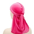 thumbnail image 3 of Bmisegm Cotton Slouchy Hop Soft Lightweight Running Adult Hats Chemo Cap for Men Women Bucket Hats Hot Pink, 3 of 6