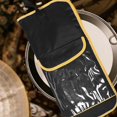 thumbnail image 3 of Dumb Drum Pad Storage Bag Portable Dumb Drum Carrying Case Waterproof Drumsticks Mallets Organizer Pouch for Drummers, 3 of 3