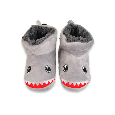 

Zac & Evan Boys Character Booties (Sizes 5 - 10) - gray multi 7 toddler