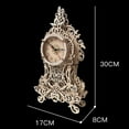 thumbnail image 5 of hengtong 3D Wooden Puzzle Clock Creative Clock Model Building for Decoration Unique Gifts, 5 of 7