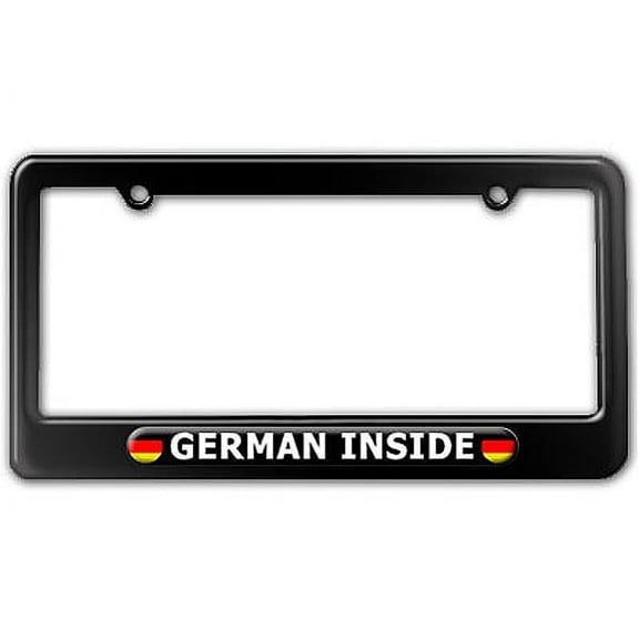German Inside - Germany Country License Plate Frame