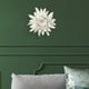 thumbnail image 5 of Decoración de pared de flores de cerámica, arte de pared de flores artificiales en 3D para sala de , hogar, , dormitorio, cocina, casa de Margarita 85 cm Fernando Escultura de cerámica, 5 of 7