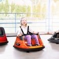 thumbnail image 2 of Aosom 12V Bumper Car for Kids, 360° Rotation with Remote Control, Orange, 2 of 9