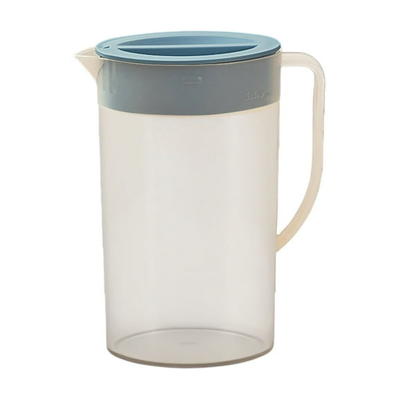 Large Capacity 1.5L Refrigerator Water Pitcher | BPA-Free Plastic Cold Water Kettle with Strainer Lid | Spill-Proof V-Shaped Spout for Iced Tea, Juice & Cold Brews