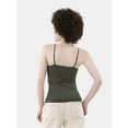 thumbnail image 3 of No Boundaries Shelf Bra Cami Top, Women's and Women's Plus, 3 of 4