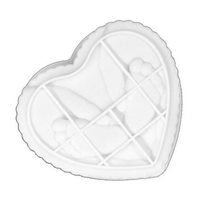 Mother's Day Silicone Cake Mold Heart-Shaped Chocolate Washable Pastry Ice Tray Mold Baking Mold Pan for Kitchen Baking Tools Type 2
