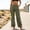 Army Green women's high waisted cargo pants a1, variant on BRELIL Women's High Waisted Straight Leg Cargo Pants with Pockets Casual Loose Fit Solid Long Trousers Baggy Streetwear Y2K Pants, Khaki L