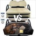 thumbnail image 5 of SEANATIVE Golf Cart Seat Cover Towel for Most 2 Passenger Club Car, EZGO, Yamaha, Sun Protection Golf Cart Front Seat Cushion Covers Protector, 51.2 x 30.3 Inches, Horse Gray, 5 of 7