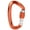 Tangerine, variant on BIMZUC Mountaineering D-Shape Screw Locking Carabiner Clips Heavy Duty Aluminum-Magnesium Alloy Carabiner for Climbing Camping Hiking Safety Fastener (Tangerine) 3.93 inches / 10 cm