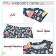 thumbnail image 4 of Dailycode Cotton Pajama Set Snug Fit Long Sleeve Top and Pants for 18M-8Y Cartoon Dinosaur Leaf Mountain, 4 of 7