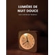 thumbnail image 5 of Reloj despertador con pilas, reloj despertador de madera, analógico, silencioso, luminoso, sin tictac, con función de repetición, manecillas del reloj con sonido ascendente Al, 5 of 5