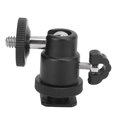 thumbnail image 1 of Mini Ball Head With 1/4 Inch Screws 90° Vertical Shooting Portable Metal Ball Head, 1 of 3